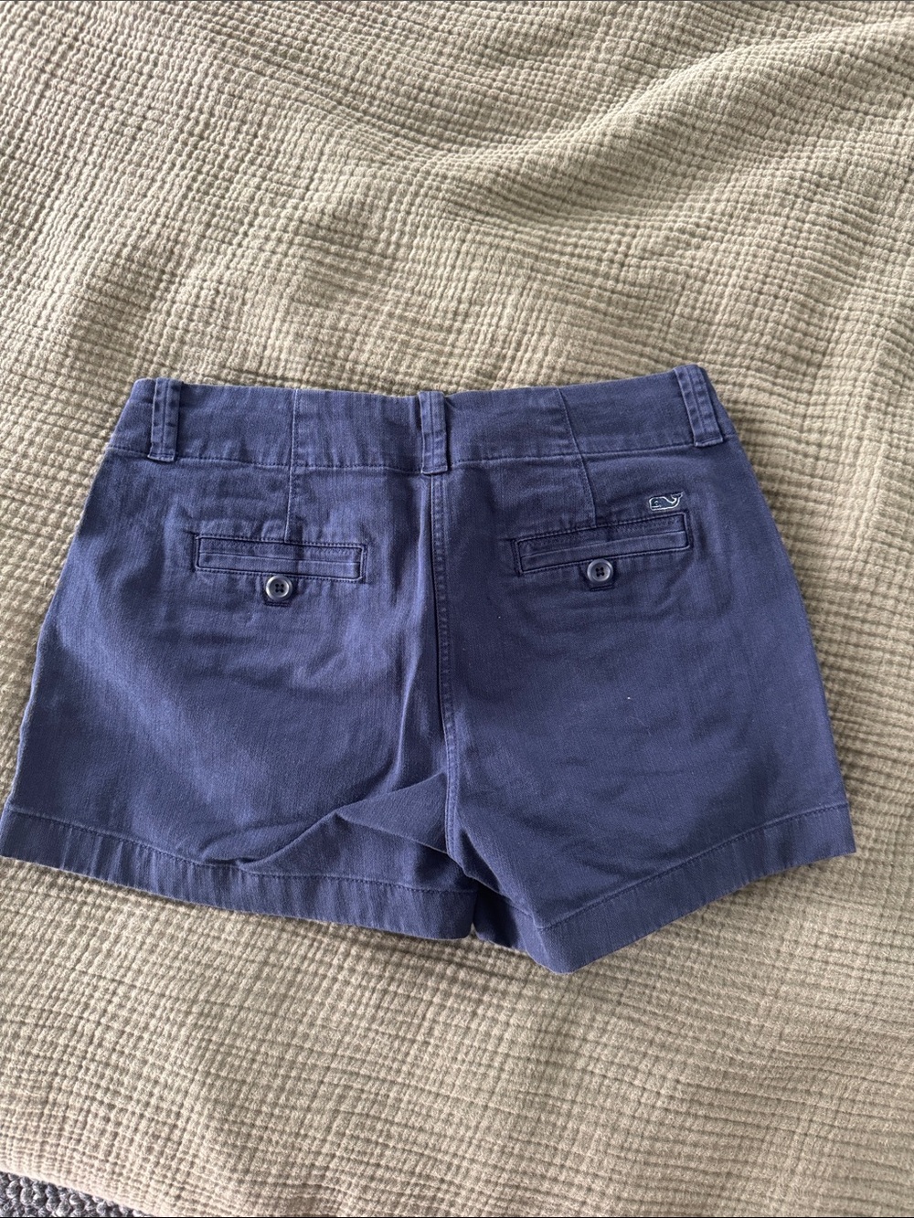 Vineyard Vines Chino Shorts in Navy - Picture 3 of 3
